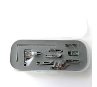 EVERNICE 9 Nähfüße & Kunststoffbox für Pfaff 130,205,296,301 Hobby,800 Hobbymatic ++