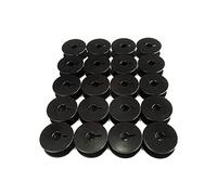 EVERNICE Metallspulen, 20 Stück, Schwarz, für PFAFF 541-546, 551-555, 591-596, 720, 748, 1240-1246, Adler 167, JUKI LS-341, LS-1340-1342, Spulen, Metall