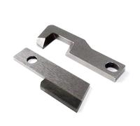 evernice Oberes und unteres Messer für Overlock-Messer Pfaff 4860, 4870 Singer 14U594, 14U595