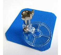 EVERNICE Quiltfuß für Bernina Old Style 3/4 Klarheit Free Motion Couching Echo, 1,9 cm Radius (3,8 cm Durchmesser), Kunststoff, Nähfuß