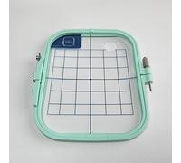 EVERNICE Stickrahmen für Babylock Em1 Em2 Accent Bernina Deco 500 600 Brother PE100/150 #SA417 (EF32) - Quadratisch, 110 x 110 mm