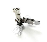 EVERNICE Verstellbarer Reißverschlussfuß für Bernina Old Style 530 700 800 1006 1008++ Metall Nähmaschinenfuß Zipperfuß