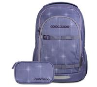 coocazoo EVERY Set aus EVERY + Mäppchen EveMap26 Lavender Sky