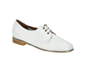 Everybody ALOE Schuhe weiß silber Glattleder für Damen, weiß, Größe 39 ½ EU