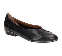 Everybody Beta Ballerina Schuhe schwarz silber Rahmen - Größe 36.5