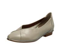 Everybody Beta Ballerina Schuhe grau silber Rahmen für Damen, beige, Größe 41 ½ EU