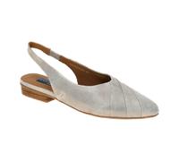 Everybody Brunilde Sling Pumps grau silber Glitzer für Damen, grau, Größe 39 EU