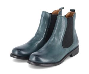 Everybody Chelsea Boots AVENA - Gr. 35 - Grün - Glattleder