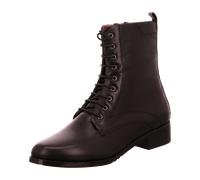 Schnürstiefelette EVERYBODY "Everybody Stiefelette Leder", Damen, Gr. 38, schwarz, Leder, Schuhe (72943402-38) schwarz