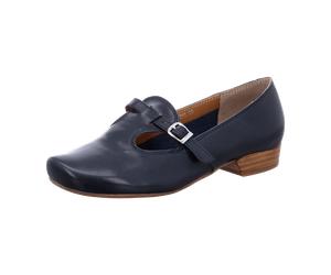 Everybody GIULIA Slipper Schuhe blau Glattleder für Damen, blau, Größe 42 EU