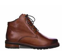 Everybody Schnürstiefelette Damen Schuhe Schnürstiefel Stiefeletten Glattleder Uni