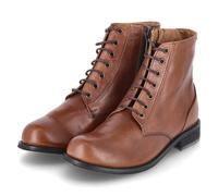 Everybody Schnürstiefeletten AZALEA - Gr. 36 - Braun - Glattleder