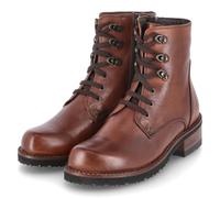 Everybody Schnürstiefeletten LYSI - Gr. 41 - Braun - Glattleder