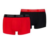 Everyday Basic Trunks 2er-Pack Herren Unterhose, rot, Gr. L