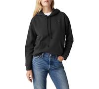 Levi's Kapuzenpullover Everyday Hoodie Damen – Sweatware 58% Baumwolle/42% Polyester – Caviar L