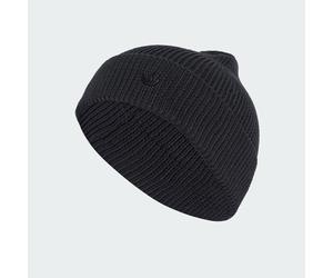 Everyday Icons Beanie mit Ton in Ton Metall Trefoil Black S/M