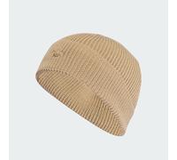 Everyday Icons Beanie mit Ton in Ton Metall Trefoil Stone Khaki Erwachsene (L/XL)