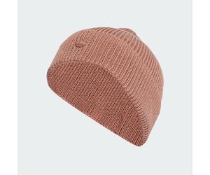 Everyday Icons Beanie mit Ton in Ton Metall Trefoil Warm Clay M/L