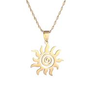 Everyiod Halskette Mit Anhänger „Aram Map“ - Modischer, Trendiger, Personalisierter, Hohler Halsketten-Charm-Schmuck, Pullover-Halskette Im Ethnischen Stil Für Damen/Herren/Mädchen/Jungen/Unise