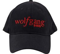 EVH® Wolfgang®/5150® »FITTED HAT« Baseball-Cap für Musiker - Größe: Uni - Farbe: Schwarz/Rot