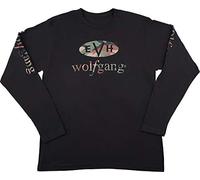EVH® Wolfgang® »CAMO LONG SLEEVE SHIRT« Langarm-Shirt für Musiker - Größe: L - 100% Baumwolle - Farbe: Schwarz
