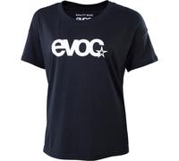 Evoc - Women's T-Shirt Logo - T-Shirt, Gr. S, blau (Black/White)