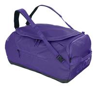 EVOC Duffle Bag 60 Wasserfeste Reise- & Ausrüstungstasche (Travel Bag mit abnehmbarem Tragegurt, Separate Außentasche, universell einsetzbar & abschließbar, PVC frei, Größe M), Violet - Black