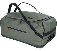 EVOC Duffle Bag 100 Reisetasche, Dark Olive - Black | Sporttasche, wasserfestes und 100% PVC-freies Tarpualin, gepolsterte Schultergurte, Volumen: 100l, Gewicht: 1.215 g