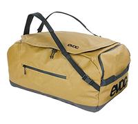 EVOC DUFFLE BAG 100 wasserfeste Travel Bag (abnehmbarer Tragegurt, separate Außentasche, universell einsetzbare Ausrüstungstasche, inkl. integrierter Tasche, PVC-frei), Curry/Schwarz