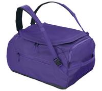 EVOC Duffle Bag 40 Wasserfeste Reise- & Ausrüstungstasche (Travel Bag mit abnehmbarem Tragegurt, Separate Außentasche, universell einsetzbar & abschließbar, PVC frei, Größe S), Violet - Black