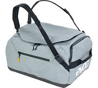 EVOC Duffle Bag 40 Reisetasche, Steingrau | wasserfeste Travel Bag, abnehmbarer Tragegurt, separate Außentasche, universell einsetzbar, BRACE LINK System, PVC-frei