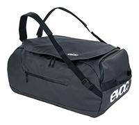 EVOC Duffle Bag 60 Reisetasche, Carbon Grey - Black | wasserfeste Ausrüstungs- und Reisetasche, abnehmbarer Tragegurt, separate Außentasche, universell einsetzbar
