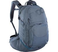 EVOC EXPLORER PRO, Rucksack (optimale Passform, AIR FLOW CONTACT SYSTEM, AIRO FLEX Hüftgurt, inklusive Trinkblasenfach für Trinkblasen und Regenhülle, angenehmer, hochwertiger Daypack)