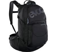 EVOC EXPLORER PRO, Rucksack (optimale Passform, AIR FLOW CONTACT SYSTEM, AIRO FLEX Hüftgurt, inklusive Trinkblasenfach für Trinkblasen und Regenhülle, angenehmer, hochwertiger Daypack)