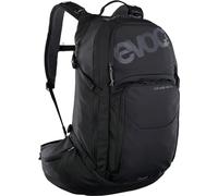 EVOC EXPLORER PRO, Rucksack (optimale Passform, AIR FLOW CONTACT SYSTEM, AIRO FLEX Hüftgurt, inklusive Trinkblasenfach für Trinkblasen und Regenhülle, angenehmer, hochwertiger Daypack)