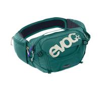 EVOC HIP Pack PRO 3, Hüfttasche (AERO Flex Hüftgurt, Bauchtasche mit AIR Flow Contact System, Mesh-Material, Werkzeugfach, perfekes Fahrradzubehört für Trail-Liebhaber), Bottle Green