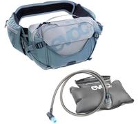 EVOC Hip Pack Pro mit Trinksystem - Stone/Steel, 3 L