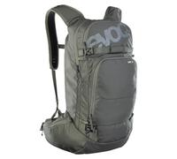 EVOC LINE 20 Tourenrucksack, Skirucksack (NEURALITE SYSTEM, separates Lawinenfach mit Notfallplan, Ski-/Snowboard Befestigungsmöglichkeiten, Hüftgurttaschen, BODY HUGGING), Dark Olive
