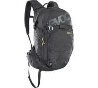EVOC LINE R.A.S. PROTECTOR 32 Lawinen-Airbag-Rucksack, Skirucksack (NEURALITE SYSTEM, Hüftflügel mit Reißverschlusstaschen, Trinkblasenfach 3l, PROTECTOR CRASH REPLACEMENT, Größe: M/L), Schwarz
