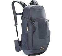 EVOC NEO 16l Protektor Rucksack, Fahrradrucksack, (Backpack mit TÜV/GS-zertifizierter AIRSHIELD Protektortechnologie, 360° Belüftung, inkl. Regenhülle, Größe: S/M), Carbon Grau