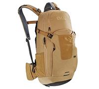 EVOC NEO 16l Protektor Rucksack Fahrradrucksack Backpack (TÜV/GS-zertifizierte AIRSHIELD Protektortechnologie, 360° Belüftung, inkl. Regenhülle), Größe: S/M - Farbe: Gold
