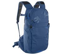 EVOC Ride 12 Protektor Fahrradrucksack, Trekkingrucksack (cleveres Taschenmanagement, Backpack mit Rückenpolsterung, 2l Trinkblase), Denim