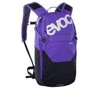 EVOC RIDE 8 + HYDRATION BLADDER 2 Rucksack, violet - black | Fahrradrucksack, Trekkingrucksack, cleveres Taschenmanagement, Backpack mit Rückenpolsterung, 2l HYDRATION BLADDER