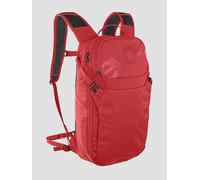 EVOC Ride 8 Fahrradrucksack, Trekkingrucksack (Backpack mit cleverem Taschenmanagement, AIR-PAD-Rückenpolsterung, Fahrradtasche), True Red