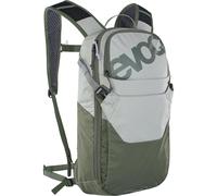 EVOC RIDE 8 Rucksack, stone - dark olive | Fahrradrucksack, Trekkingrucksack für Trails & andere Aktivitäten, Backpack mit cleverem Taschenmanagement