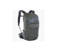 EVOC STAGE 12, Backpack (verstellbare Schultergurte durch BRACE LINK, AIR FLOW CONTACT SYSTEM, inkl. Trinkblasenfach, Werkzeugfach und Komprimierungsgurte, One Size), Dark Olive