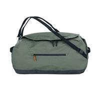 EVOC DUFFLE BAG 60, Sporttasche (wasserfestes und 100% PVC-freies Tarpualin, gepolsterte Schultergurte, Volumen: 60l, Gewicht: 965 g, Maße: 60 x 34 x 30 cm), Dark Olive - Black