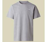 The North Face Herren Shirt Evolution Simple Dome Regular Short SL XL TNF Pale Grey Heather