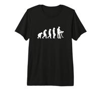 Evolution Synth-Pop, New-Wave-Musik Dark-Wave Synthesizer Premium T-Shirt