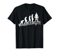 Evolution Synth-Pop, New-Wave-Musik Synthesizer-Keyboard Preisgünstiges Grafik-T-Shirt